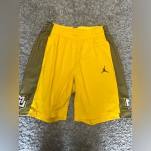 Marquette university Jordan men shorts. Size large